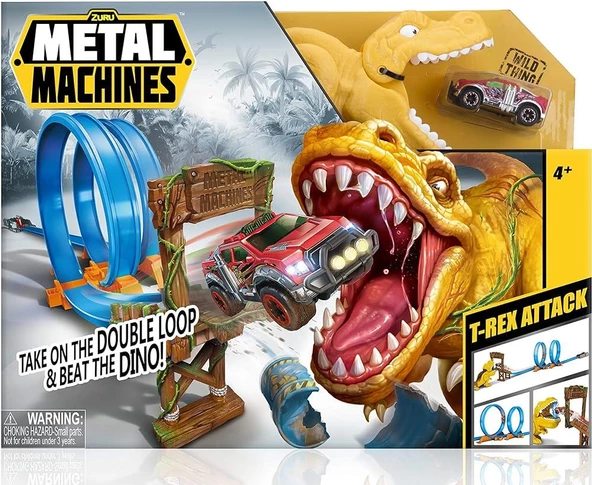 MEA02000-6702 - ZURU METAL MACHİNES T-REX OYUN SETİ