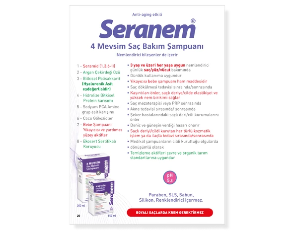 Seranem Şampuan 300 Ml - 2