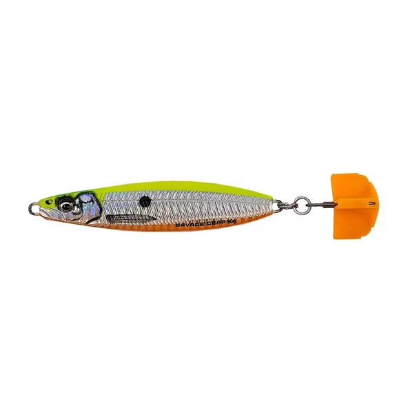 Savage Gear Psycho Sprat 9,8cm 60gr Jig Yem Renk : Lemon Back Flash