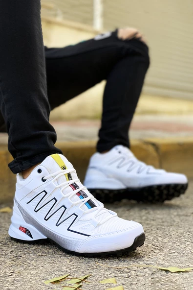 Çizgili Outdoor Trekking Erkek Bot - Resim 11