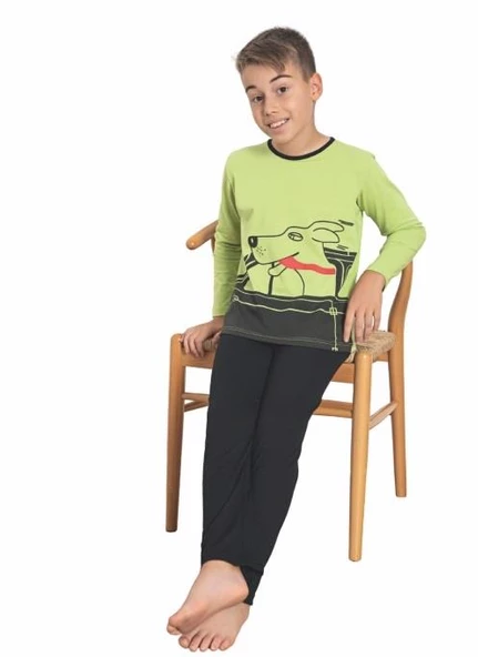 Donex Erkek Çocuk Uzun Kollu Pijama Takımı 513 ürün görseli
