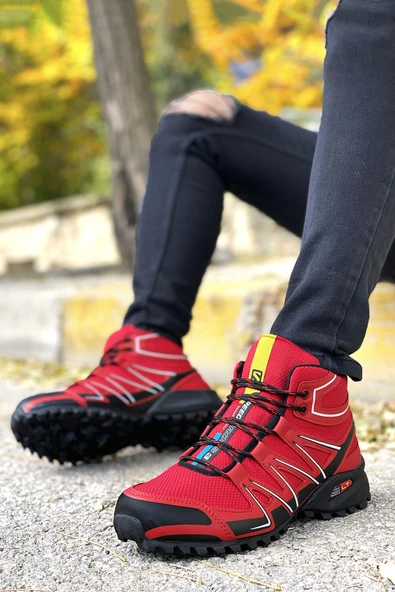 Çizgili Outdoor Trekking Erkek Bot - Resim 3