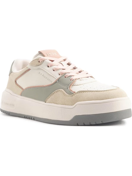 Us Polo TIANA 4PR 101887256 Bej Kadın Günlük Sneakers