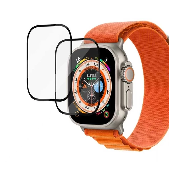 Apple Watch Ultra 49mm Redclick Pmma - Cam Saat Ekran Koruyucu