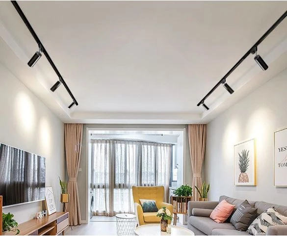 Maxled 15w Ledli Ray Spot Armatür Siyah Kasa 6500K Beyaz Işık MX-3084 - 3