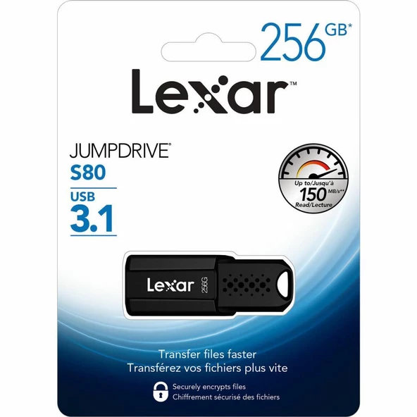 Lexar 256gb Usb S80 150MB/s USB3.1 Flash Bellek - 2