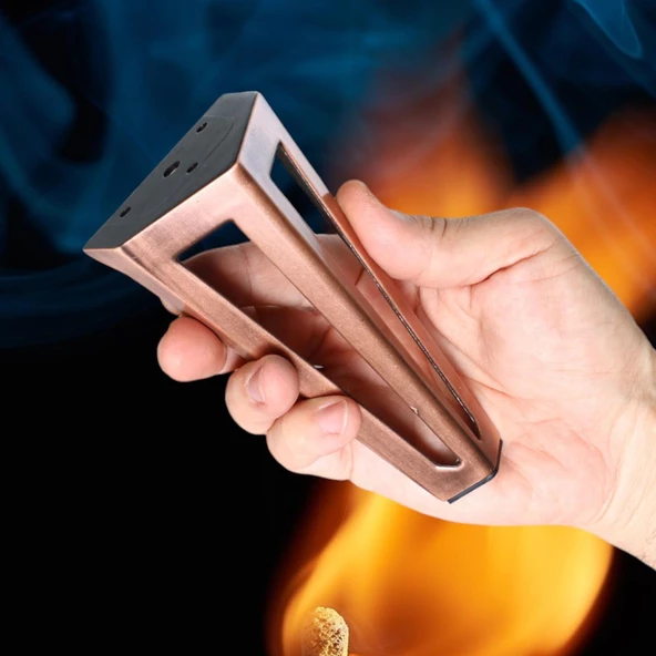 Mobilya Koltuk Baza Puf Kanepe Tv Ünite Masa Ayağı Ayakları Metal Ayak 14 Cm Antik Bakır - 7