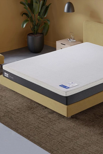 Sleeptown Base Sünger Fermuarlı Yıkanabilir Kılıflı Ortopedik Visco Yatak - Tek Kişilik 100x200 - 3