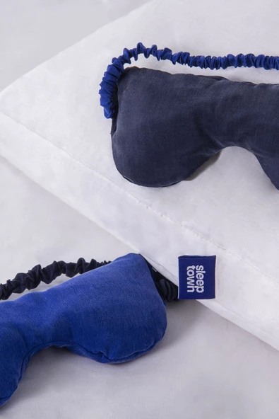 Sleeptown Cooly İpek Lavantalı Göz Yastığı, Uyku Bandı, Ağırlıklı Göz Maskesi-Füme - 4