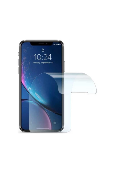 TechnoGuru Vestel 5580 Ekran Koruyucu Esnek Yapılı Blue Nano Kırılmaz Cam