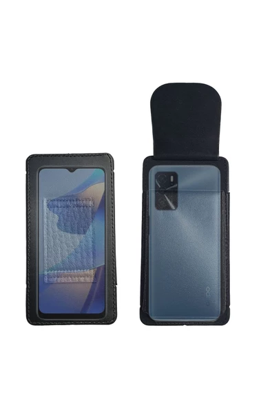 Oppo A16 Kemer Kılıf Oppo A16 Uyumlu Bel Kemer Kılıfı - Resim 3