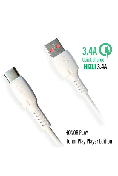 Honor Play Type-C Hızlı Şarj Kablosu 3.4A HIZLI ürün görseli