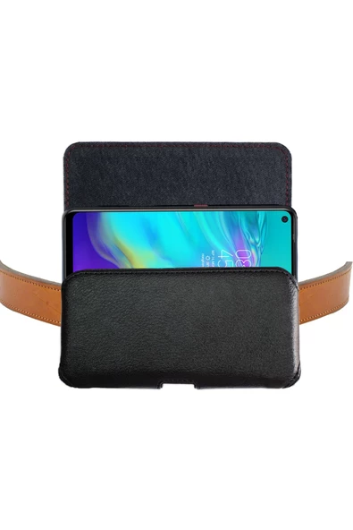 Tecno Pova (LD7) Uyumlu  Kılıfı Bel Kemer Kılıfı 17cm ürün görseli