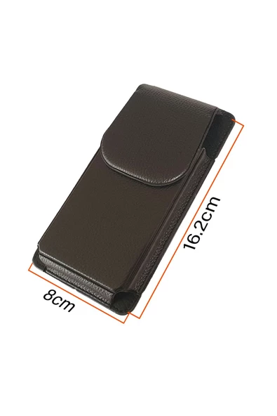 Alcatel 5 Uyumlu Kılıfı Bele Takılan Kemer Kılıf Bel İçin Dik