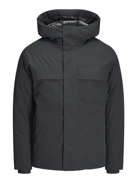 JACK JONES Erkek Softshell Su Geçirmez Kapüşonlu Mont Ceket 12259457 - 6