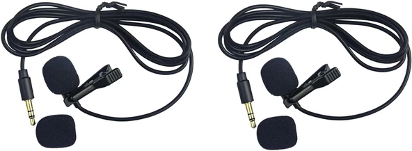 CKMOVA UM100 Kit-2 Ultra Kompakt 3.5mm Çıkışlı 1 Alıcı 2 vericili UHF Kablosuz Yaka Mikrofon Seti - 2