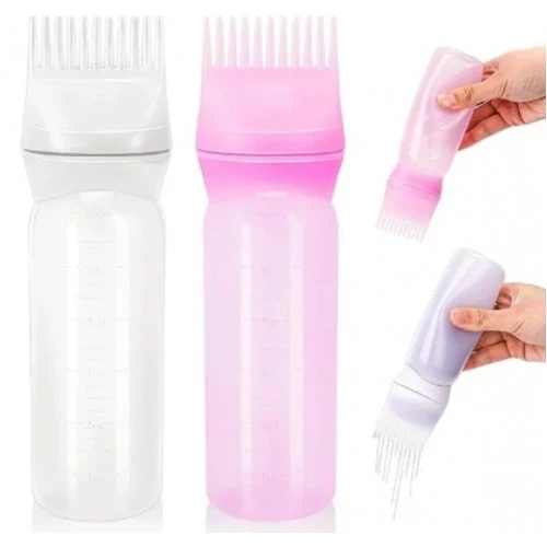 Taraklı Saç Boyama ve Bakım Yağı Uygulama Şişesi ürün görseli