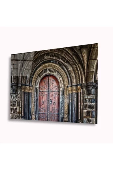 AlpiLeo Kapı Alp Özel Cam Tablo 4mm Dayanıklı Temperli Cam ürün görseli 1