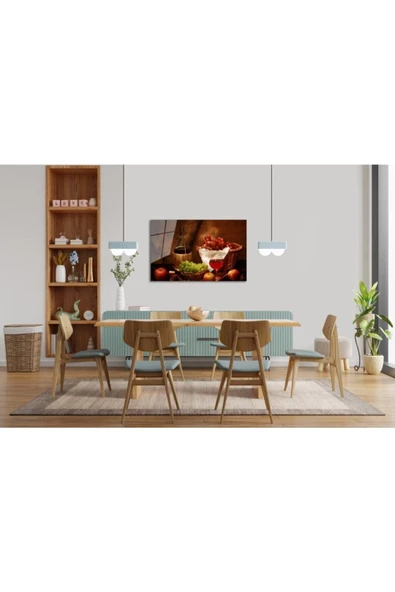 AlpiLeo Meyveler Alp Özel Cam Tablo 4mm Dayanıklı Temperli Cam - Resim 2