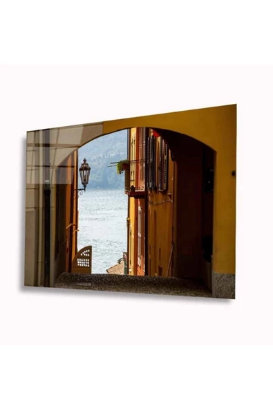 AlpiLeo Manzara Alp Özel Cam Tablo 4mm Dayanıklı Temperli Cam ürün görseli 1