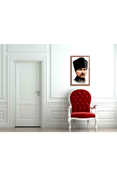 AlpiLeo Atatürk Dayanıklı Temperli Cam Alp Özel Cam Tablo 4 Mm - Resim 2