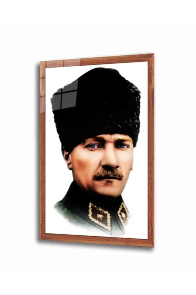 AlpiLeo Atatürk Dayanıklı Temperli Cam Alp Özel Cam Tablo 4 Mm