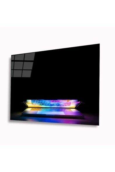 AlpiLeo Laptop Alp Özel Cam Tablo 4mm Dayanıklı Temperli Cam