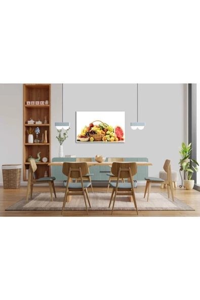 AlpiLeo Meyveler Alp Özel Cam Tablo 4mm Dayanıklı Temperli Cam - Resim 2