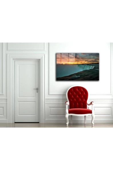 AlpiLeo Doğa Manzara Alp Özel Cam Tablo 4mm Dayanıklı Temperli Cam - Resim 2