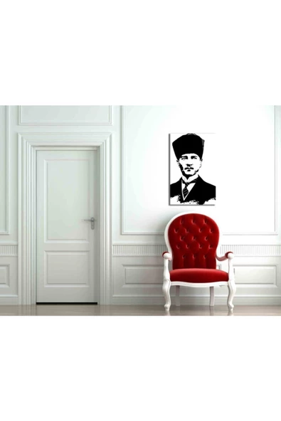 AlpiLeo Atatürk Alp Özel Cam Tablo 4 Mm Dayanıklı Temperli Cam - Resim 2