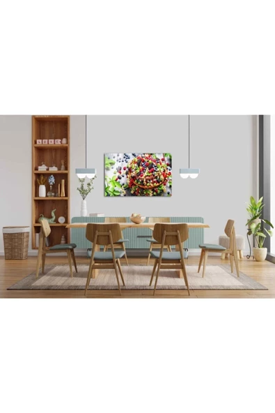 AlpiLeo Meyveler Alp Özel Cam Tablo 4mm Dayanıklı Temperli Cam - Resim 2