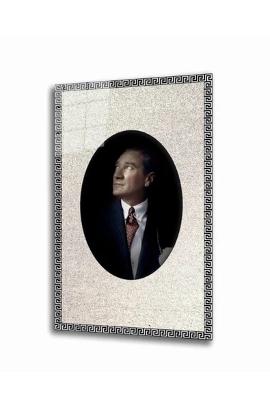 AlpiLeo Atatürk Alp Özel Cam Tablo 4 Mm ürün görseli 1