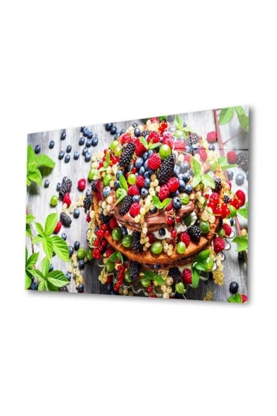 AlpiLeo Meyveler Alp Özel Cam Tablo 4mm Dayanıklı Temperli Cam ürün görseli 1