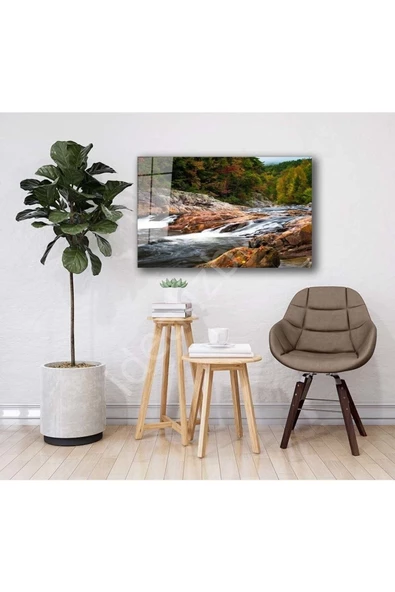 AlpiLeo Doğa Manzara Alp Özel Cam Tablo 4mm Dayanıklı Temperli Cam - Resim 2