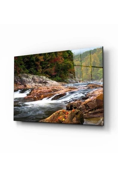 AlpiLeo Doğa Manzara Alp Özel Cam Tablo 4mm Dayanıklı Temperli Cam ürün görseli 1