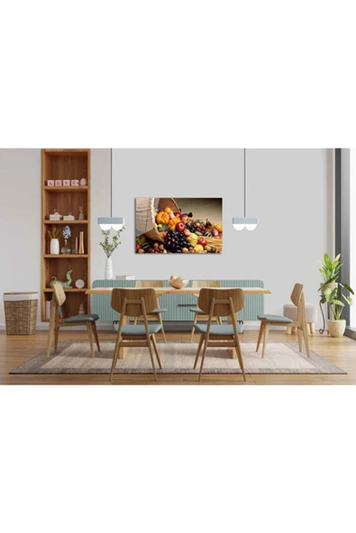 AlpiLeo Meyveler Alp Özel Cam Tablo 4mm Dayanıklı Temperli Cam - Resim 2