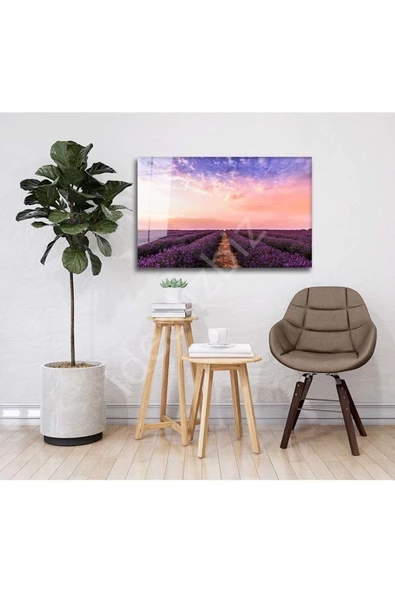 AlpiLeo Doğa Manzara Alp Özel Cam Tablo 4mm Dayanıklı Temperli Cam - Resim 2