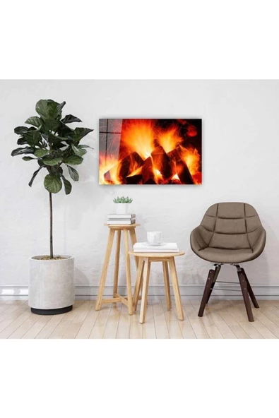 AlpiLeo Alev Alp Özel Cam Tablo 4mm Dayanıklı Temperli Cam - Resim 2