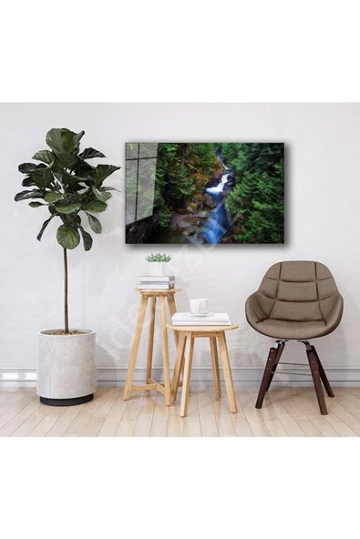 AlpiLeo Doğa Manzara Alp Özel Cam Tablo 4mm Dayanıklı Temperli Cam - Resim 2