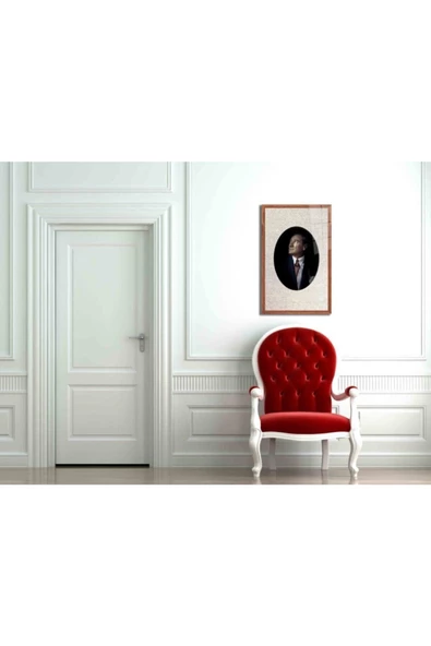 AlpiLeo Atatürk Dayanıklı Temperli Cam Tablo 4 mm - Resim 2