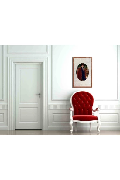 AlpiLeo Atatürk Alp Özel Cam Tablo 4 Mm Dayanıklı Temperli Cam - Resim 2