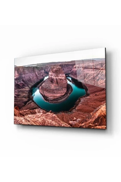 AlpiLeo Doğa Manzara Alp Özel Cam Tablo 4mm Dayanıklı Temperli Cam ürün görseli 1