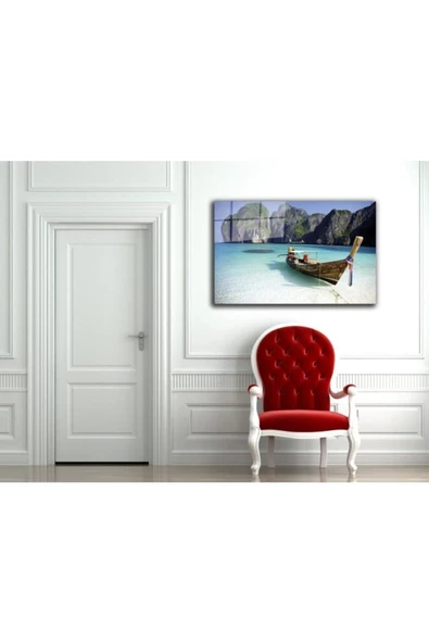 AlpiLeo Doğa Manzara Alp Özel Cam Tablo 4mm Dayanıklı Temperli Cam - Resim 2