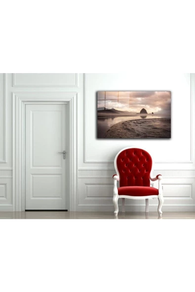 AlpiLeo Doğa Manzara Alp Özel Cam Tablo 4mm Dayanıklı Temperli Cam - Resim 2