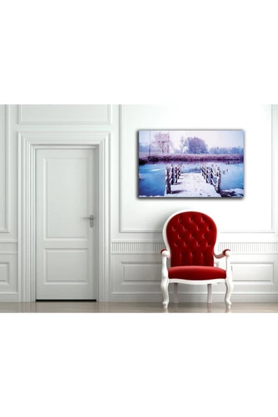AlpiLeo Doğa Manzara Alp Özel Cam Tablo 4mm Dayanıklı Temperli Cam - Resim 2