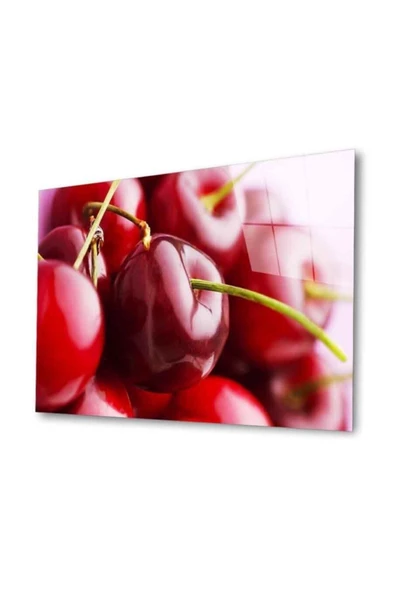 AlpiLeo Meyveler Alp Özel Cam Tablo 4mm Dayanıklı Temperli Cam ürün görseli 1