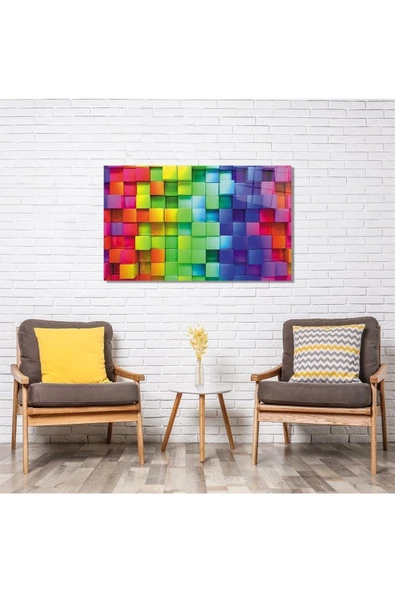 AlpiLeo Soyut Alp Özel Cam Tablo 4mm Dayanıklı Temperli Cam - Resim 2