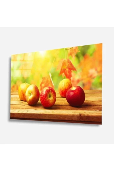 AlpiLeo Meyveler Alp Özel Cam Tablo 4mm Dayanıklı Temperli Cam ürün görseli 1