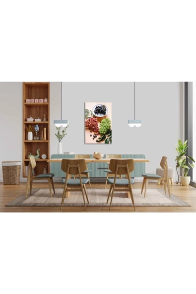 AlpiLeo Meyveler Alp Özel Cam Tablo 4mm Dayanıklı Temperli Cam - Resim 2