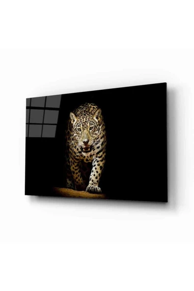 AlpiLeo Kaplan 11 Hayvan Alp Özel Cam Tablo ürün görseli 1